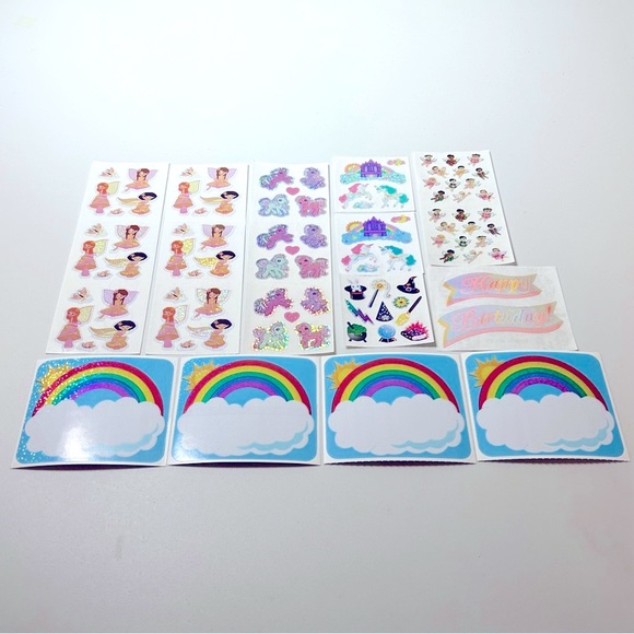 Bundle of Vintage Sandylion stickers lot of 12 my little pony fairy mushroom - Picture 13 of 14